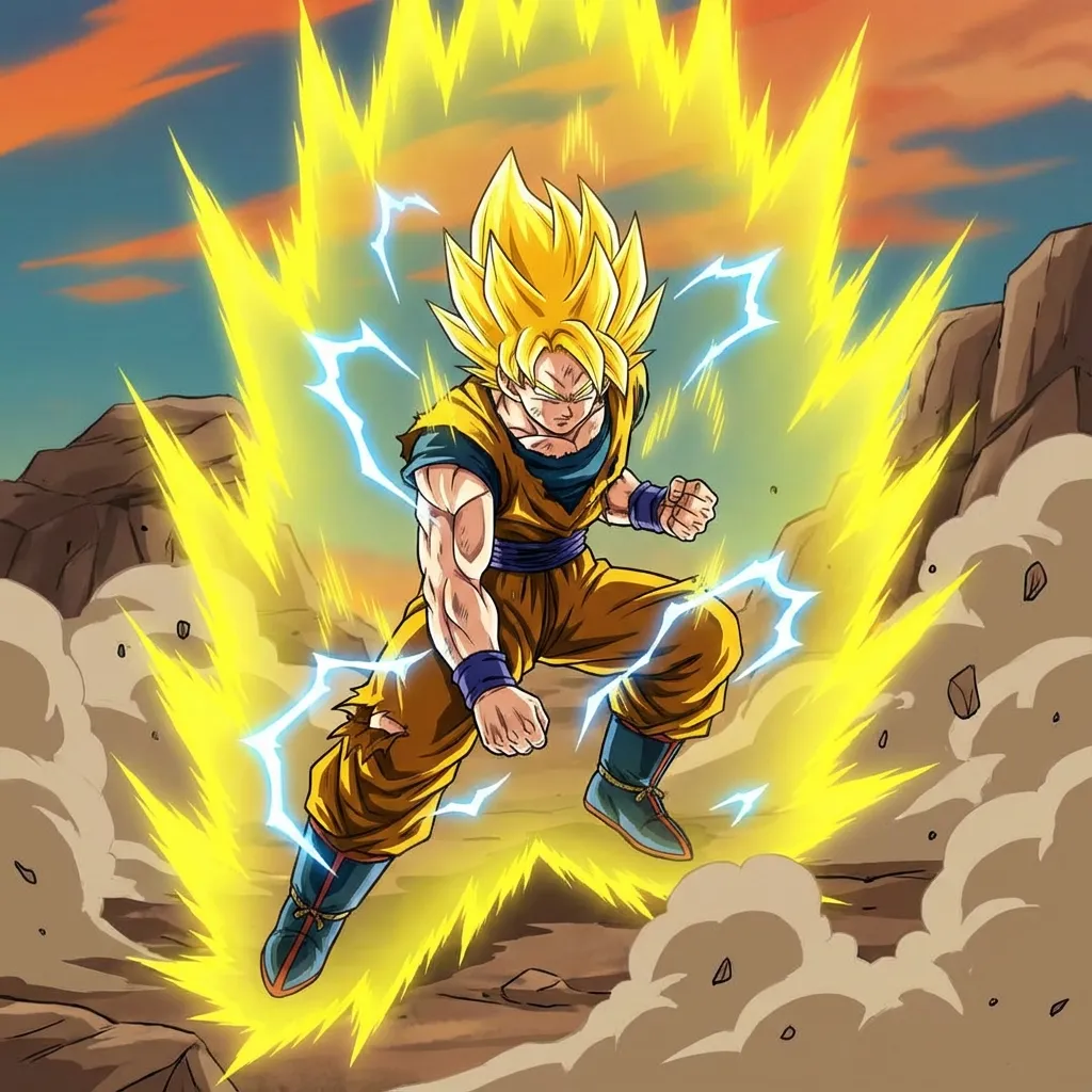 ドラゴンボールスタイル 例 1