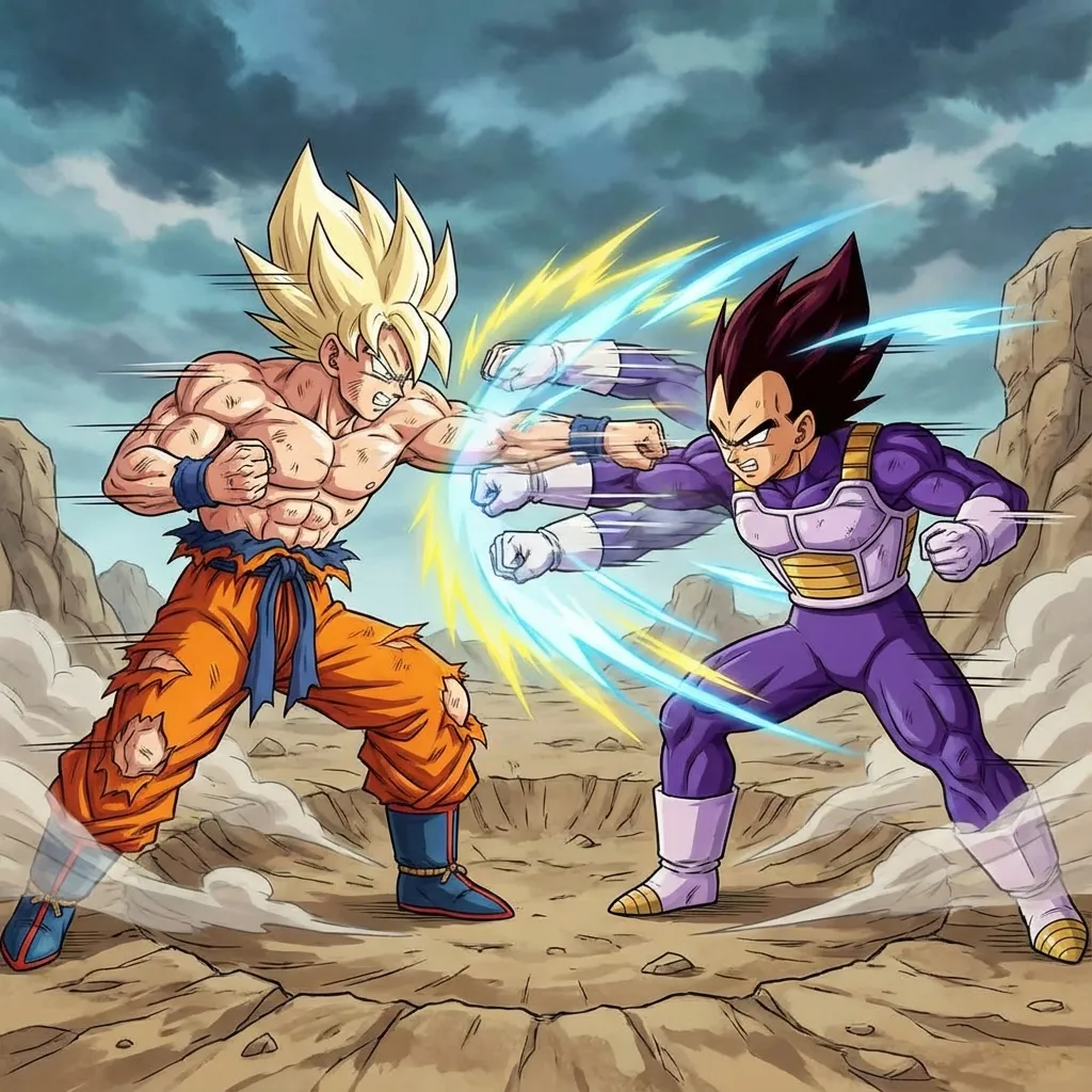 ドラゴンボールスタイル 例 2