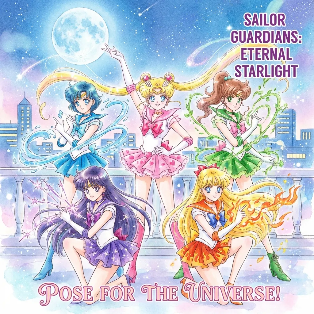 セーラームーンスタイル 例 2