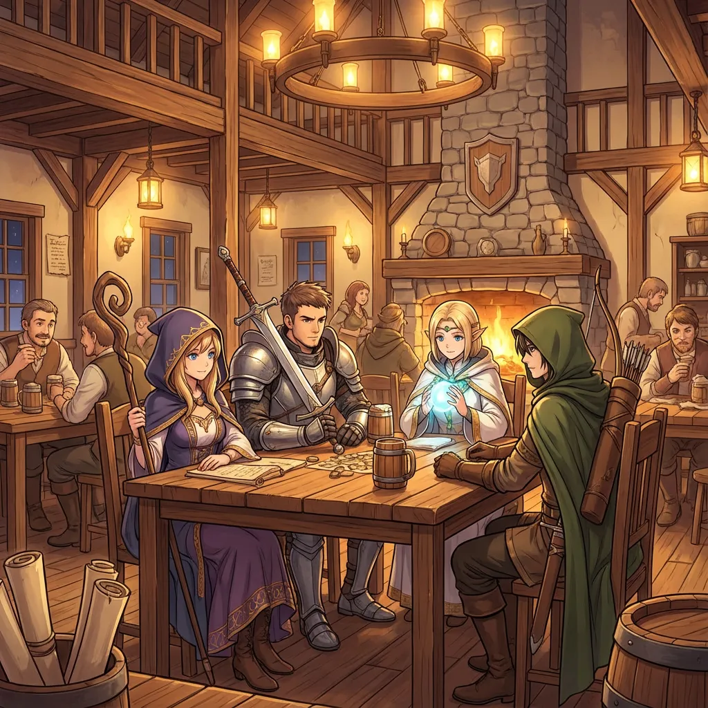 Isekai Anime Style example 2