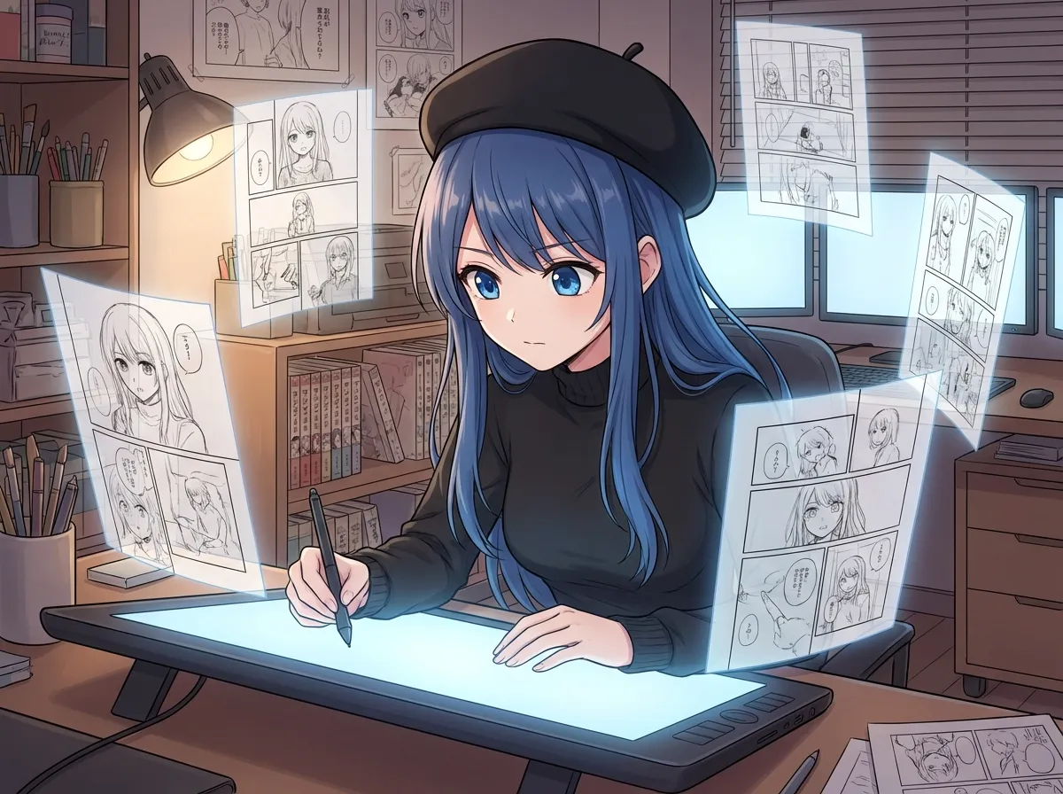 AI漫画の作り方：初心者向け完全ガイド