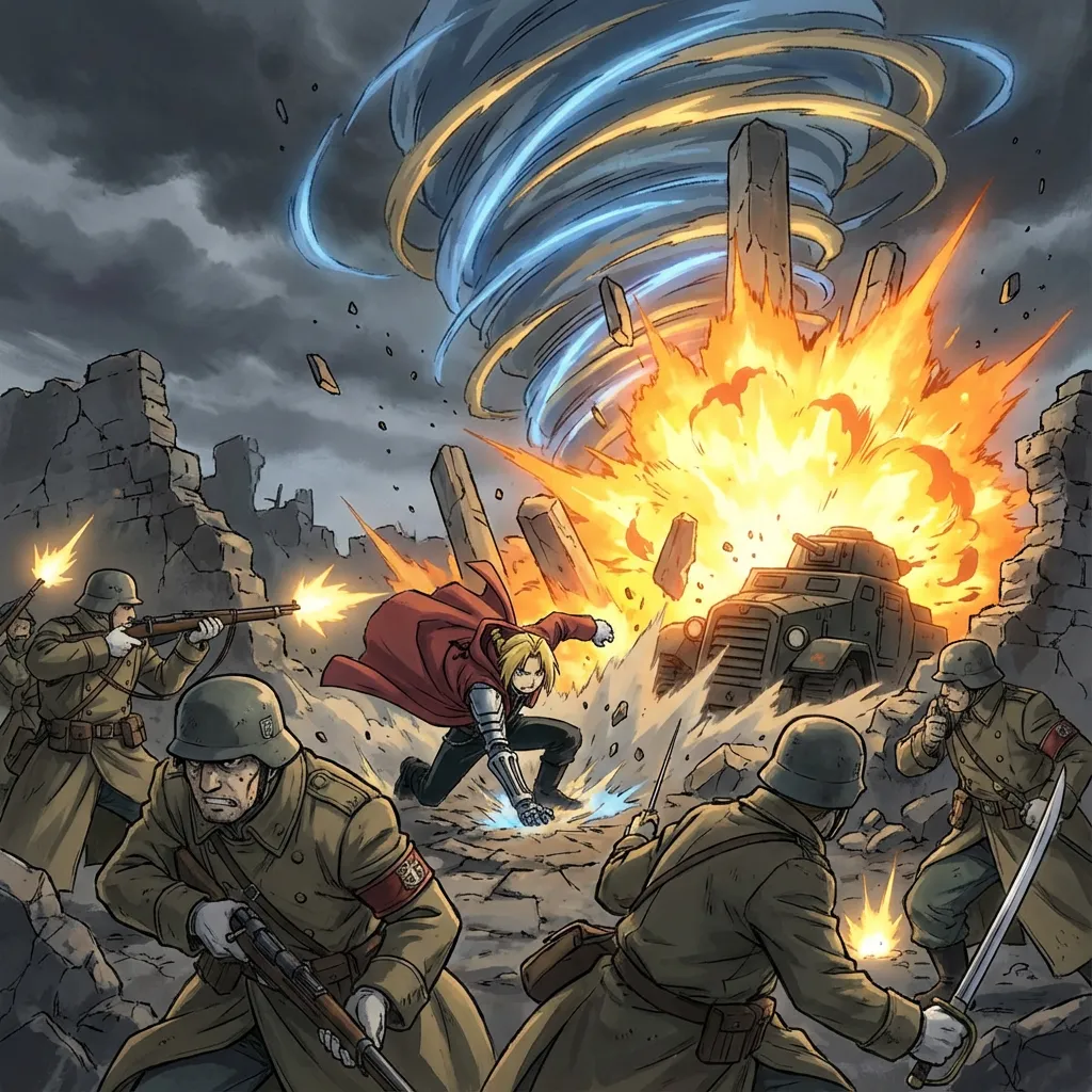 鋼の錬金術師スタイル 例 3