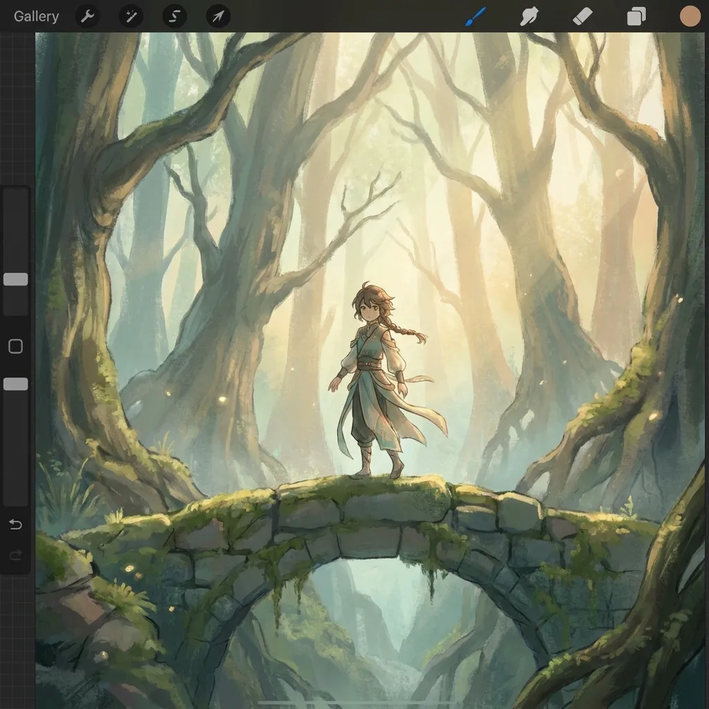 デジタルペイントアニメスタイル 例 3