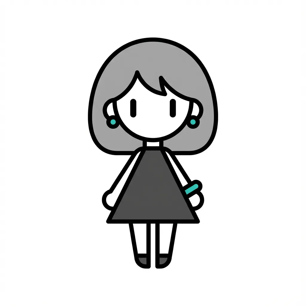 Minimalist Anime Style example 1