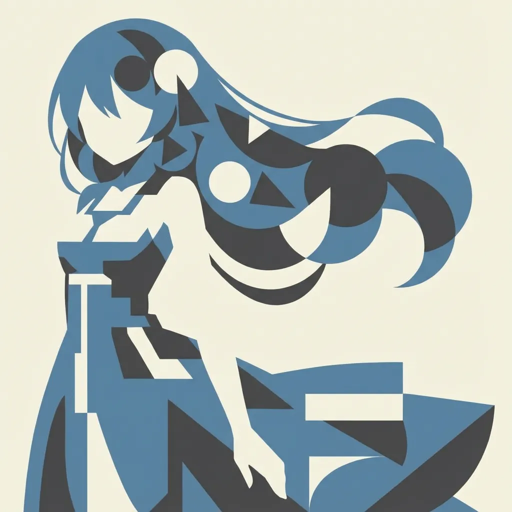 Minimalist Anime Style example 3