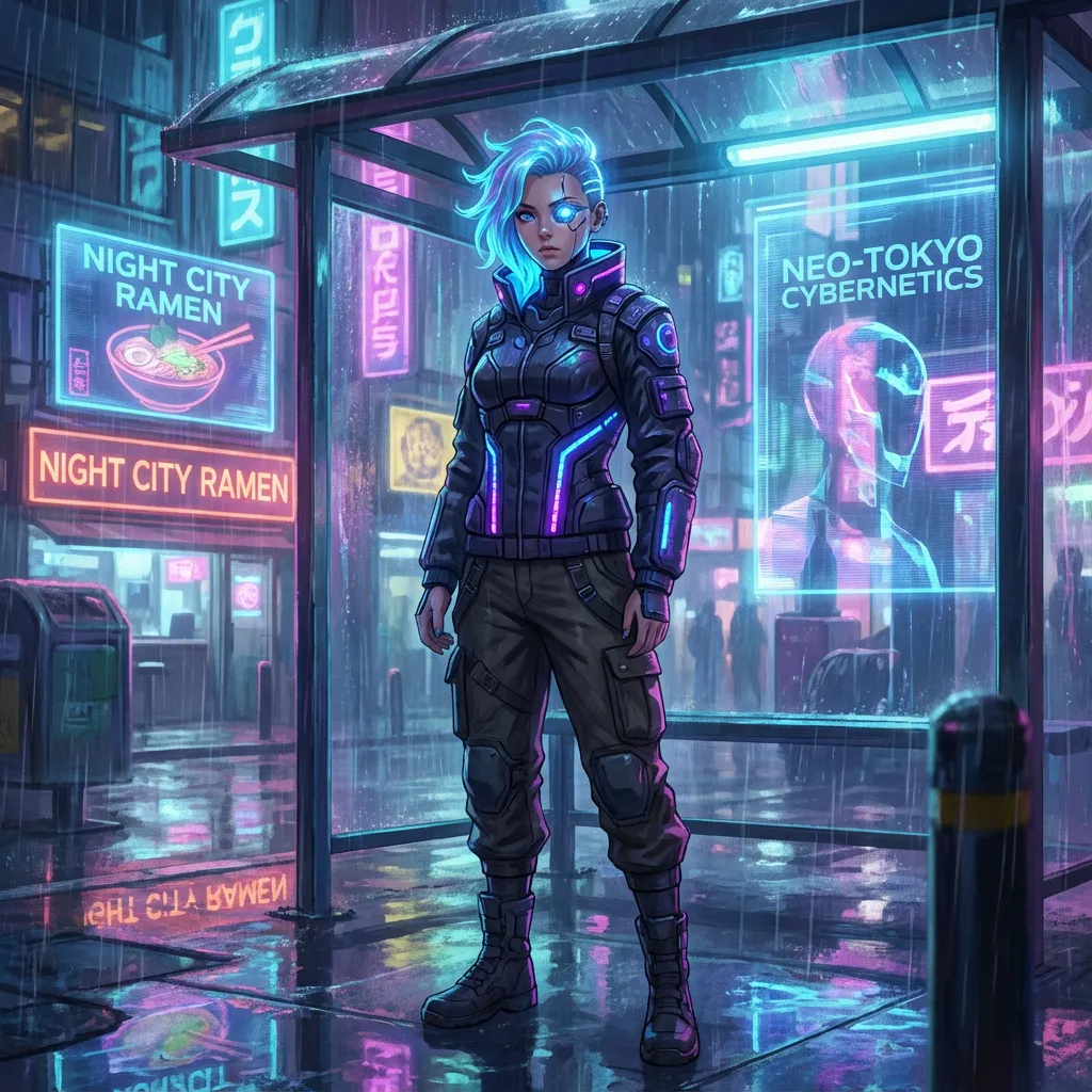 SF アニメスタイル 例 1