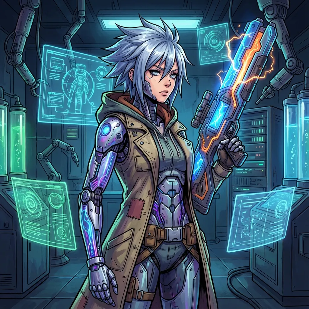 SF アニメスタイル 例 3