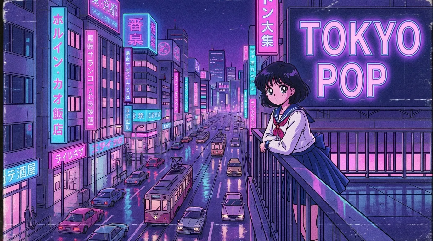 90s Anime Style
