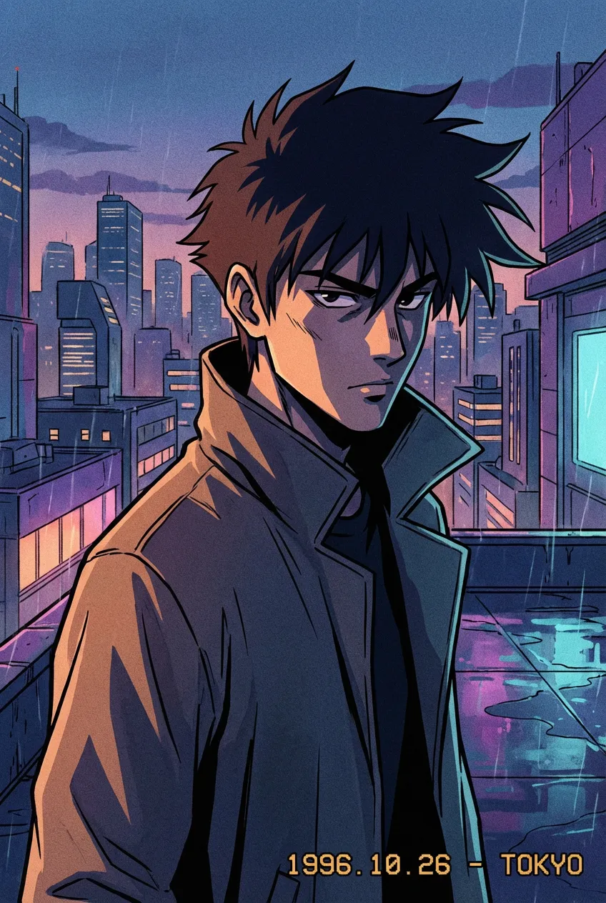 90s Anime Style example 2